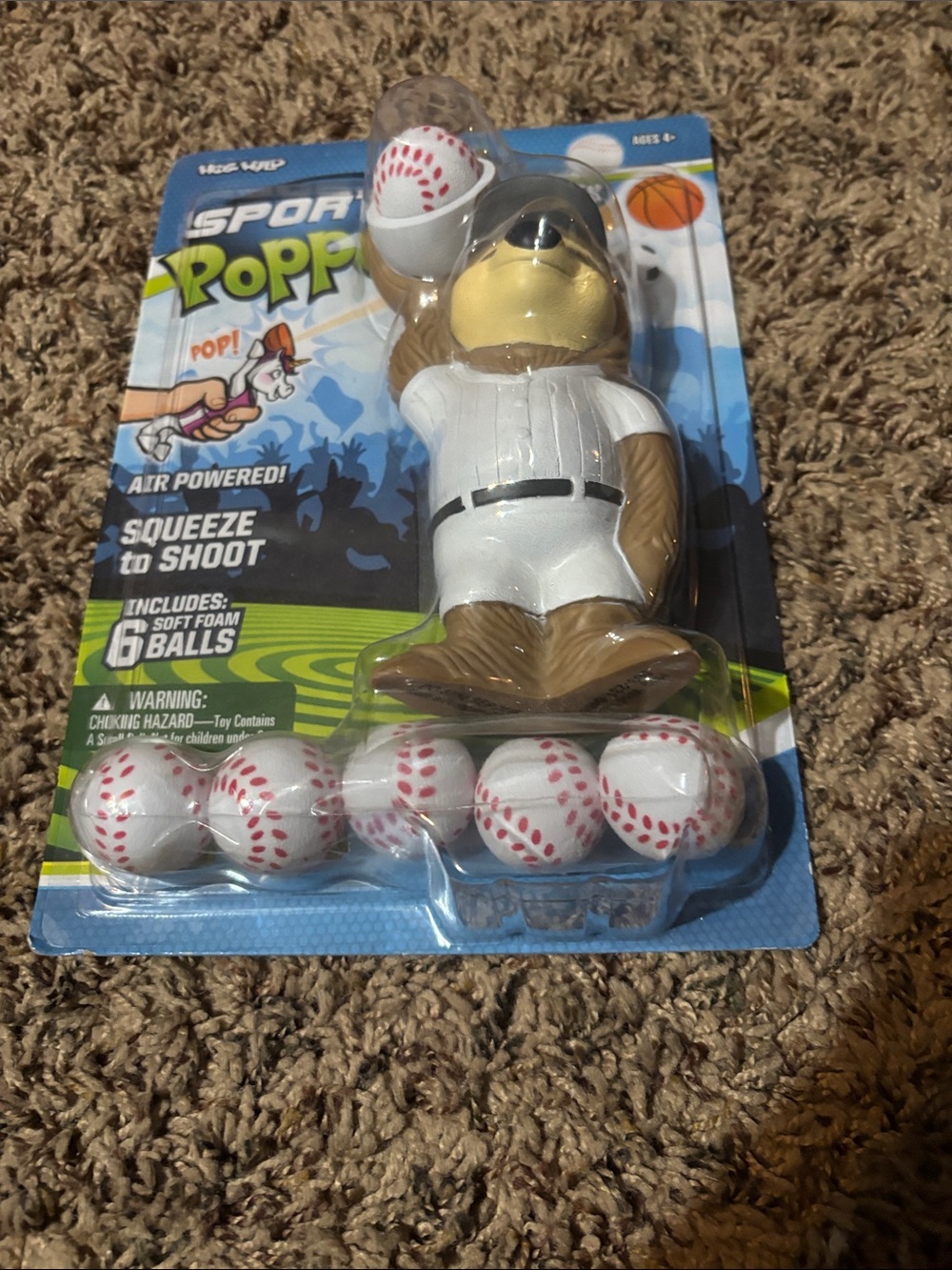 Hog Wild Squeeze Popper Toy